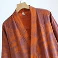 thumbnail image 3 of Jiibva Couple Pajamas Robe Kimono Robe Loose Jacquard Night-robe Pajamas Japanese Pajamas Dressing Gown Cotton Robe Women Robe Bathrobe,M, 3 of 7