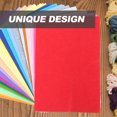 thumbnail image 4 of HEALEEP 40 Pcs de Tissu Feutre Coloré Couleurs Assorties pour Matériel d'Enseignement Scolaire, 4 of 8