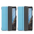 thumbnail image 3 of Allytech New Galaxy Tab A 8.0 Case 2019 Model SM-T295 T290, Premium PU Leather Trifold Stand Lightweight Magnetic Folio Style Case Cover for Samsung Galaxy Tab A 8.0 2019 T290, Skyblue, 3 of 8