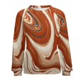 thumbnail image 7 of Colorful Marble Pattern Mom Sweatshirt For Women Long Sleeve Pullover, 7 of 7