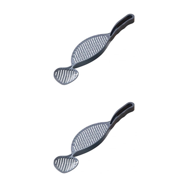 Ounissouiy Escurridor de plástico para lavar arroz, escurridor hueco, filtro a prueba de fugas de alimentos, tamiz, utensilio de cocina, gris Gris 2piezas Ounissouiy CBP141671
