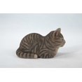 thumbnail image 4 of SLEEPING GREY TABBY CAT STATUE, 4 of 5