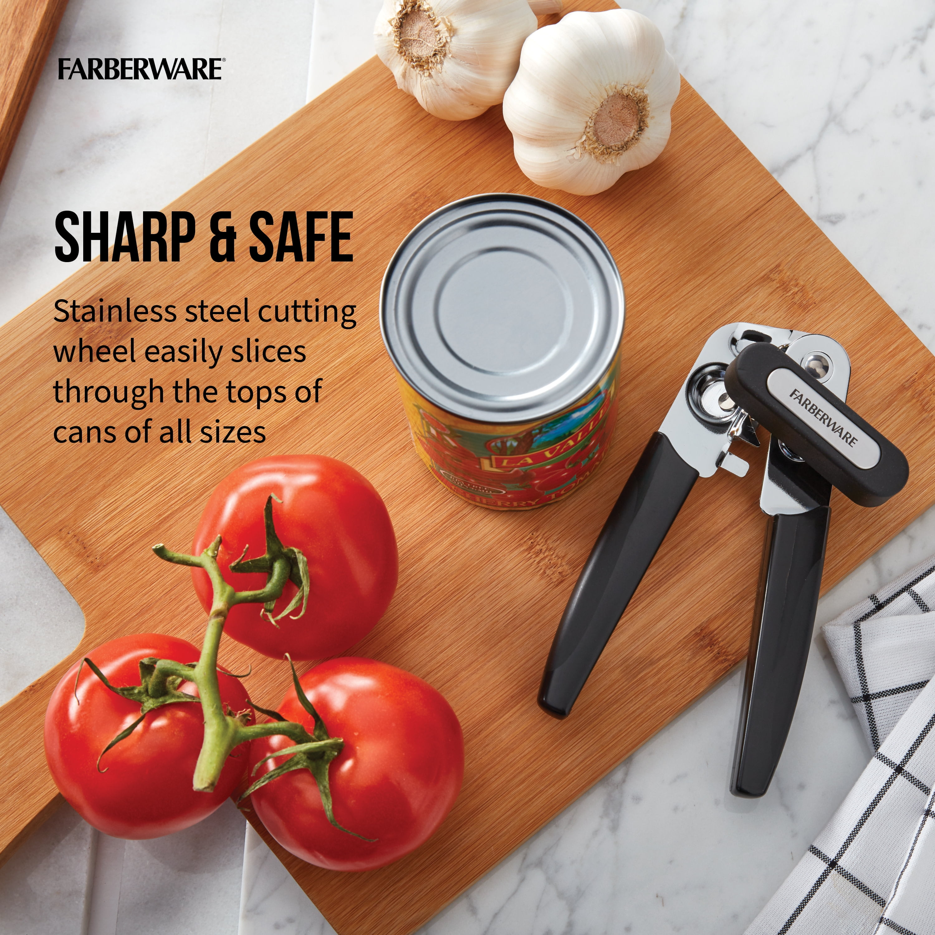 Farberware Safety Can Opener How To Use 