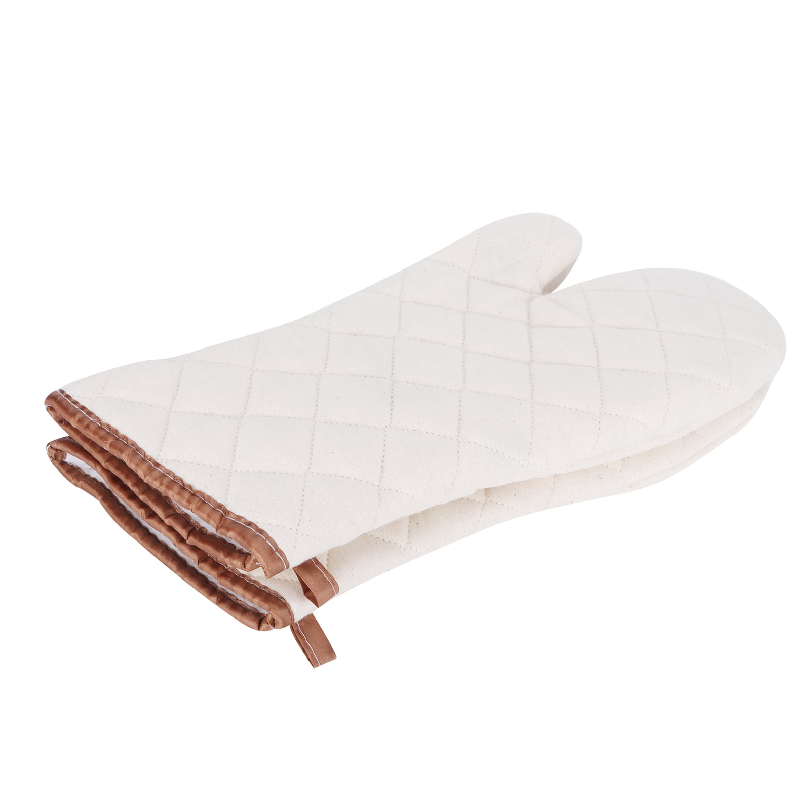 1-Pair Heat Resistant Oven Mitts - Multipurpose Cooking Gloves for Home & Restaurant