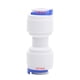 thumbnail image 2 of Acoplamientos de ajuste a presión para purificador de agua Adaptador de instalación de tubería recta (1/4-1/4, acoplamiento) VoborMX herramienta, 2 of 2
