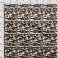 thumbnail image 4 of oneOone Cotton Silk Brown Fabric Camouflage Craft Projects Decor Fabric Printed By The Yard 42 Inch Wide, 4 of 4