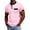 Pink, variant on Men's Outdoor Sports Casual Polo Shirt Short-Sleeve With Pocket Button Placket Lightweight Breathable Summer Active Wear,Wine,XL