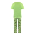 thumbnail image 2 of Pijama The Grinch para Hombre, Familias Navideñas Verde Talla CH, 2 Piezas, 2 of 4