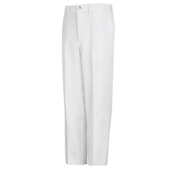 Chef Designs Cook Pant with Zipper Fly - White