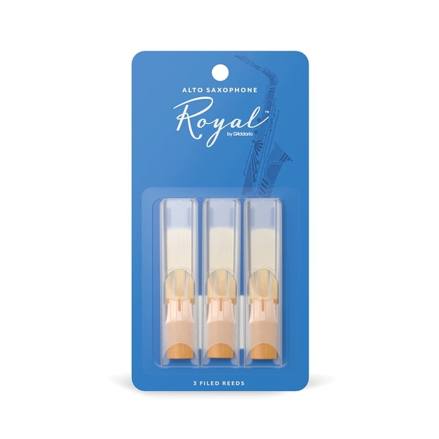 Cañas para saxofón D'Addario Woodwinds Royal Alto Sax Strength 2.0