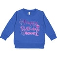 thumbnail image 2 of Inktastic Purple Happy Birthday Mommy Toddler Sweatshirt, 2 of 4