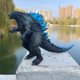 thumbnail image 1 of 2022 nuevo Anime Godzilla juguete dinosaurio rey de los monstruos juguete móvil Red Lotus Planet Godzilla regalo de Navidadzhangyuxiang, 1 of 4
