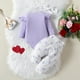 thumbnail image 4 of Odeerbi 0-18 Meses Niñas Día de San Valentín Conjuntos Canastilla Conjunto de Algodón Body Pantalones de Chándal Con Cinta Para La Cabeza de Tres Piezas Conjunto Mono Arco Amor Pantalones, 4 of 9