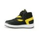thumbnail image 1 of Tenis para niño tipo botita hecho 100% de piel con detalles en negro, amarillo y gris Dogi  Tenis para niño, 1 of 4