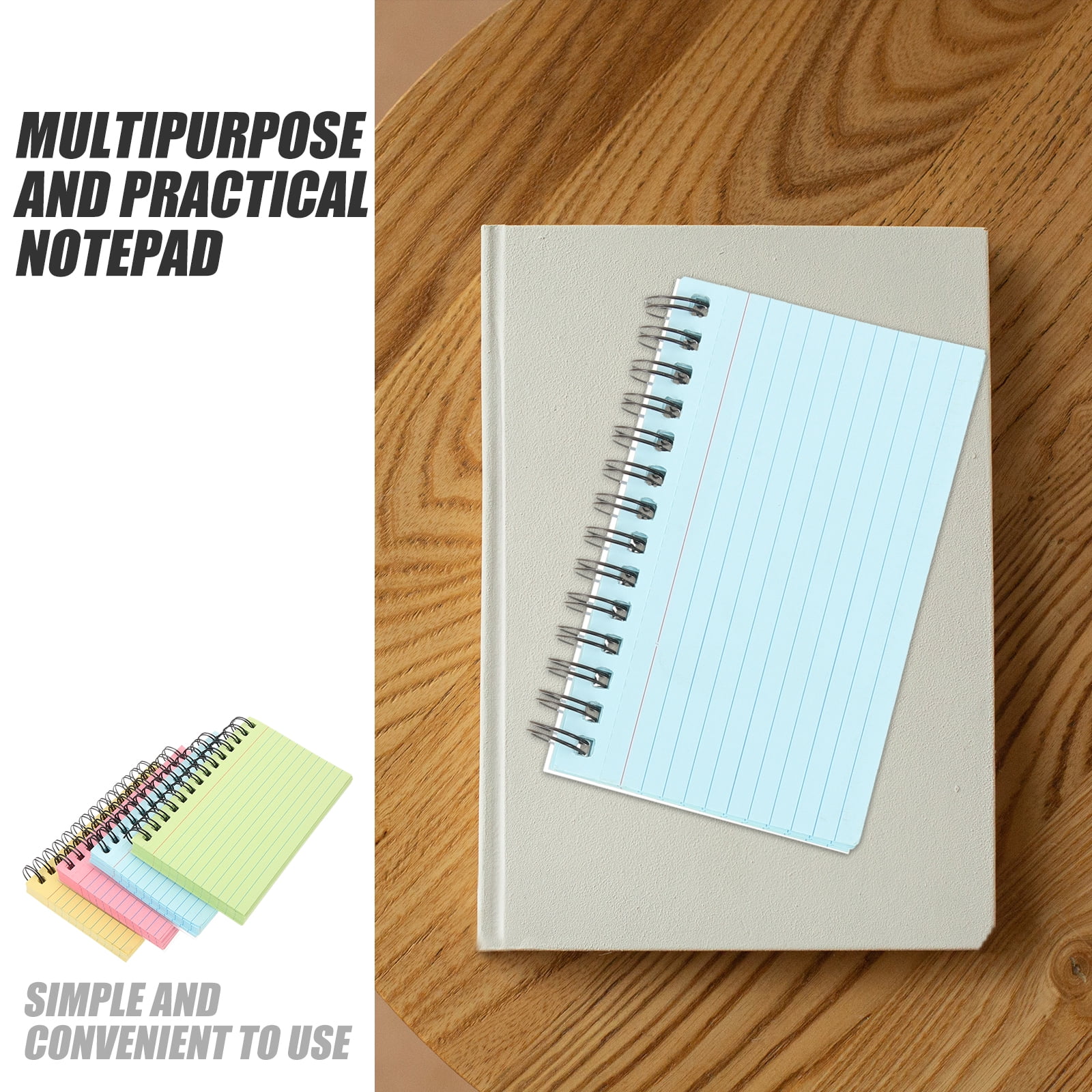 unbranded  4 Pcs Portable Office Notepad Writing Small Notepads Student