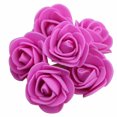 thumbnail image 1 of Advancent Paquete de 500 rosas artificiales, ramo de decoración de flores, de flores falsas, accesorio artesanal para propuesta de compromiso, Decoración leche blanca Advancent HA010900-11, 1 of 6
