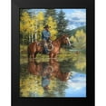 thumbnail image 2 of Sorenson, Jack 19x24 Black Modern Framed Museum Art Print Titled - A Good Place to Stop and Reflect, 2 of 5
