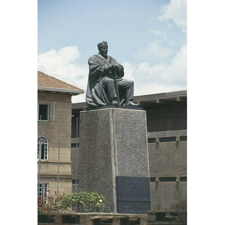 Low Angle View of a Statue Statue of Jomo Kenyatta 