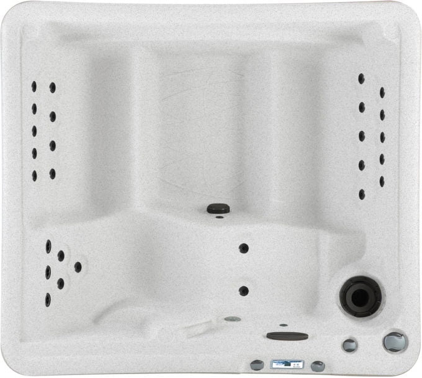 Lifesmart LS350DX SS Pillow Bundle - 5 Person, 28-Jet, Plug & Play Spa in Sea Salt with Spa Pillows included!