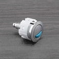 thumbnail image 2 of Flush Button Double Round Push Button Abs Chrome Accessories Toilet Replacement for Shower Room Bath-xinhan, 2 of 3