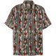 thumbnail image 1 of Tasso Elba - Camisa con botones florales de lino para hombre, marrÃ³n, extragrande Tasso Elba Botones al frente, 1 of 2