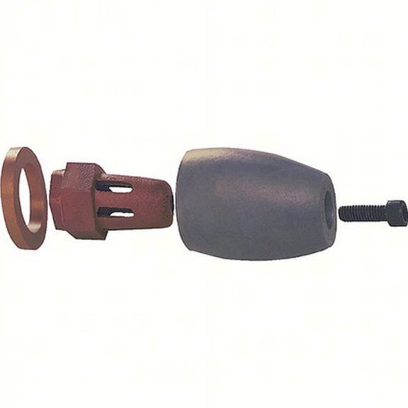 Martyr (Canada Metal Pacific) CMPNDZC09; Anode-Propeller Nut Assembly D 7/8 Nc9