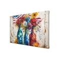 thumbnail image 2 of 8x12 inch Garden Wall Decor Star Spangled Banner And Vase Canvas Frameless Painting,Garden,Florists Decor Accessory,Patriotic Star Spangled Banner And Vase Modern Style Decoration Paintings, 2 of 6
