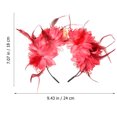 thumbnail image 5 of Diadema de diadema de flores Diadema gótica Headsel de Halloween Corona de flores decorativas, 5 of 5