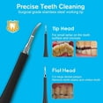 thumbnail image 2 of 2-In-1 Electric Smart Tartar Remover for Calculus Tartar Tooth Plaque Removal 3 Cleaning Modes USB Rechargeable Tooth Brush Oral Care Kit, 2 of 7