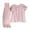 Pink, variant on REDARER Girls Summer Outfits Sets Casual Comfortable Round Neck Elastic Waist Indoor Wear,12-16 Years