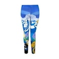 thumbnail image 2 of Cartoon Network Adventure Time Duality Junior Stretch Ankle-Length Leggings (Size Small), 2 of 4