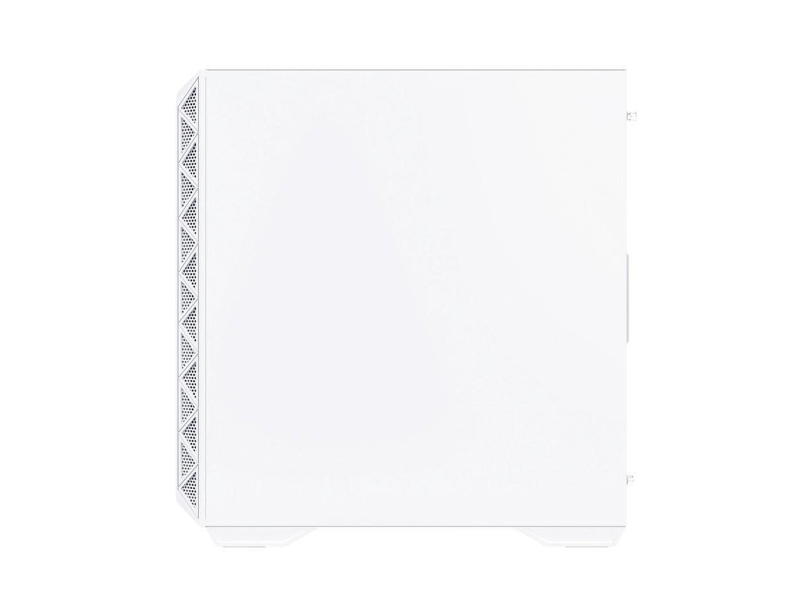 Montech AIR 903 BASE, E-ATX Mid Tower Case, High Airflow with Max Capacity, 3x 140mm PWM Fans Pre-installed, Tempered Glass Side Panel, Mesh Front, TYPE-C, Support 4090 GPUs, White