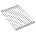 thumbnail image 2 of TFixol Roll-Up Dish Drying Rack Multipurpose Rollable Over the Sink Silicone Kitchen Dish Drainer Sink Drying Rack for Fruits and Vegetable, 2 of 6