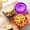 Purple, variant on PLPPYFS Original Microwave Popcorn Popper, Silicone Popcorn Maker, Oven-Safe Silicone Popcorn Maker Microwave Popcorn Bowl Heat-Popcorn Bucket Collapsible Bowl BPA Free & Dishwasher Safe