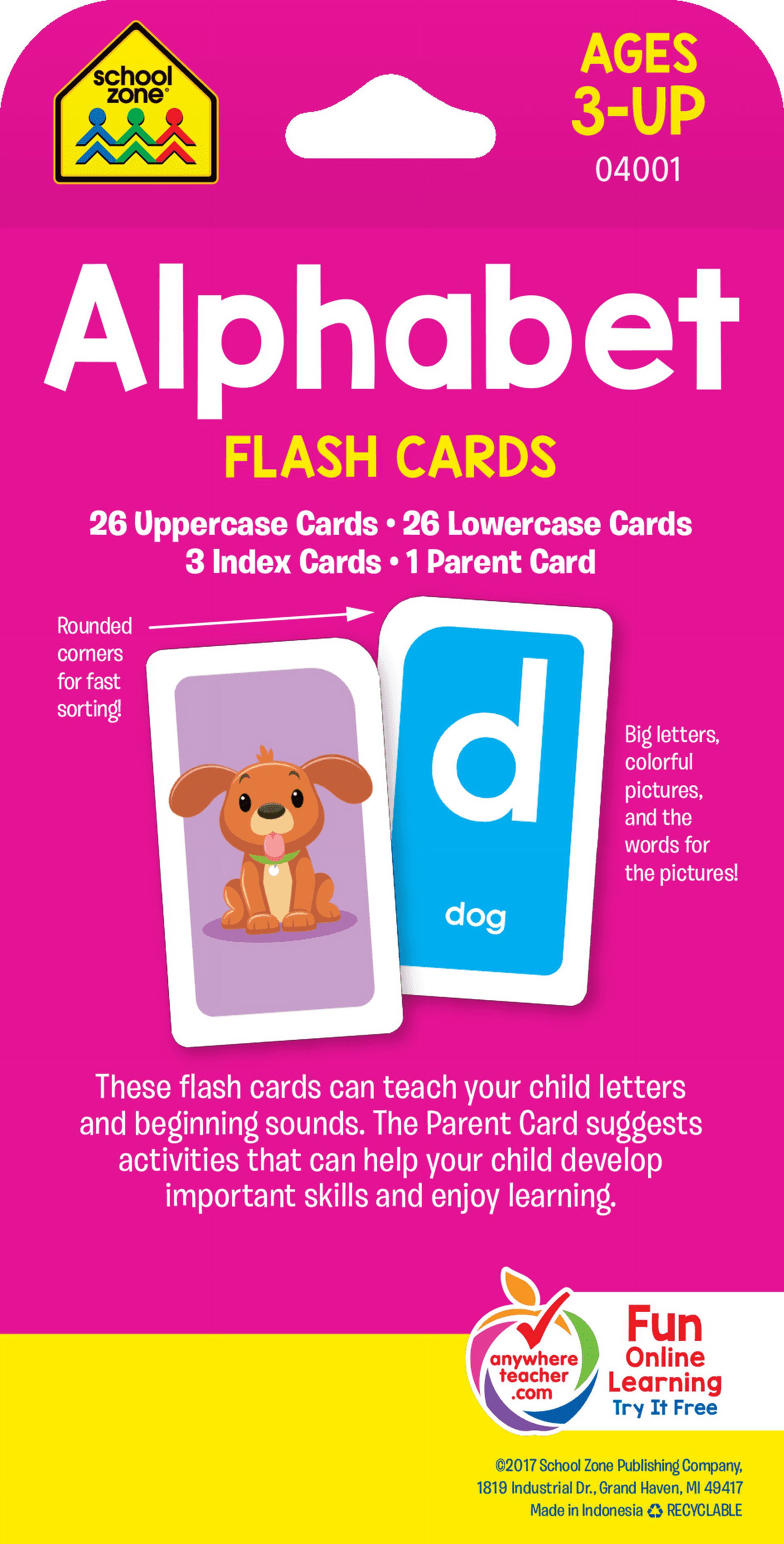 School Zone Alphabet Flash Cards - image 2 of 5