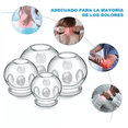 thumbnail image 2 of Ventosas Terapeutica Vidrio Relajación Adelgazamiento Kit 16, Transparente, 2 of 5