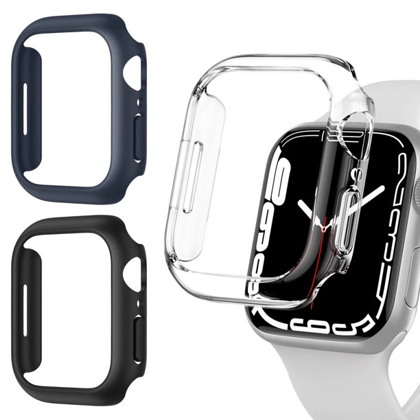 Compatible for Apple Watch Case Series 7 41mm/45mm Hard PC Edge Bumper