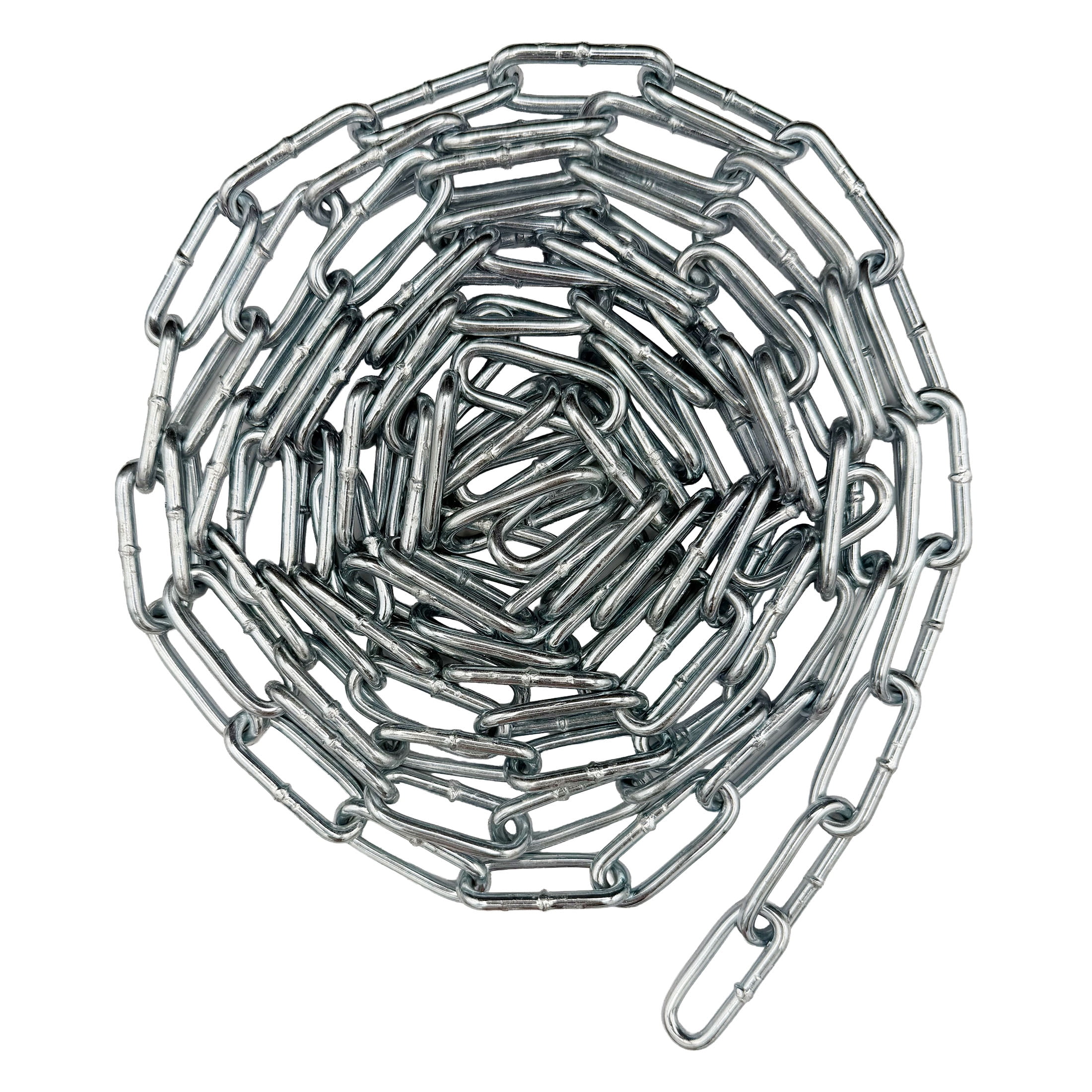 #2 Straight Coil Chain, 10', Peerless Chain Company, #4740435