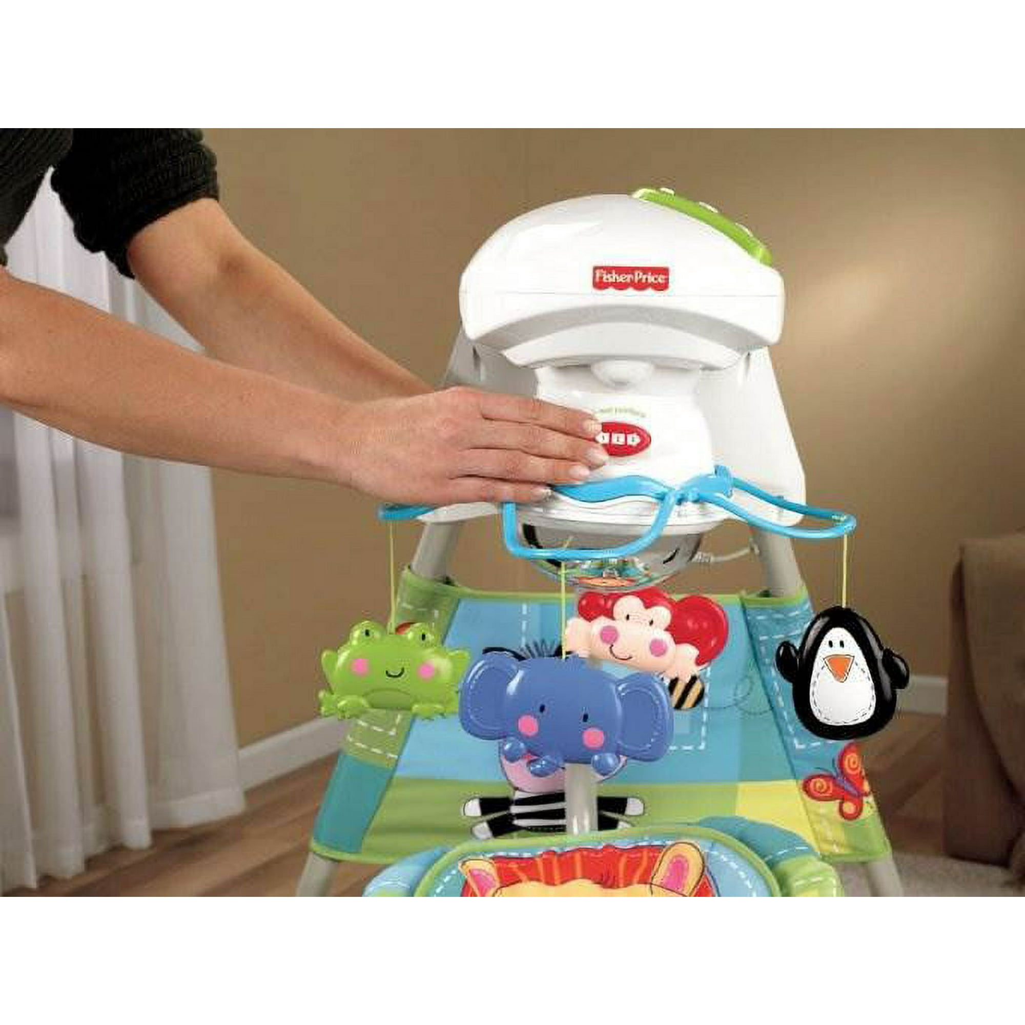 Fisher Price Discover n' Grow Baby Cradle & Swing w/ Music