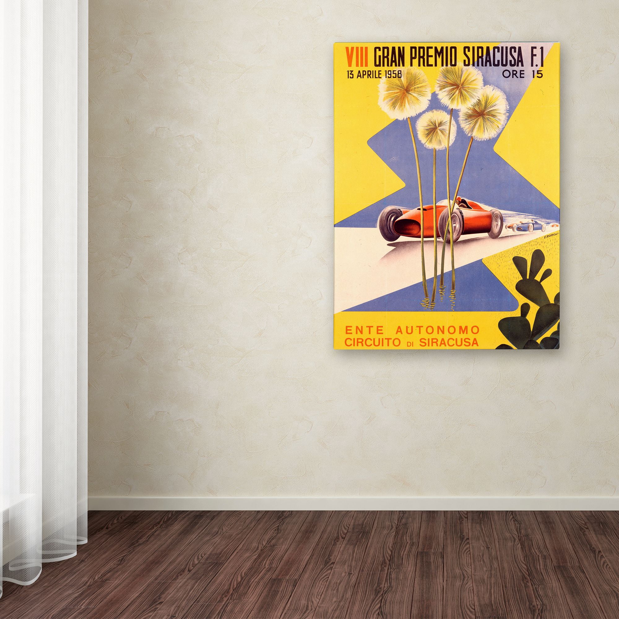 Trademark Fine Art 'Racing 23' Canvas Art by Lantern Press