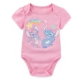thumbnail image 2 of Disney Lilo & Stitch Baby Bodysuits (Girls), 3 Pack, Sizes 3M-12M, 2 of 7