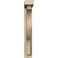 thumbnail image 2 of Ekena Millwork 4"W x 20"D x 28"H Funston Block Rough Sawn Bracket w/ Offset Brace, Douglas Fir, 2 of 25