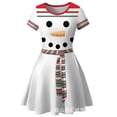 thumbnail image 1 of Vestido de Navidad europeo y americano para niños, estampado de dibujos animados, Princesa, Serie de Navidad, nuevo, 1 of 5