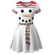 thumbnail image 1 of Vestido de Navidad europeo y americano para niños, estampado de dibujos animados, Princesa, Serie de Navidad, nuevo, 1 of 5