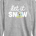 thumbnail image 3 of SpongeBob SquarePants - Let It Snow - Toddler And Youth Long Sleeve Graphic T-Shirt, 3 of 6