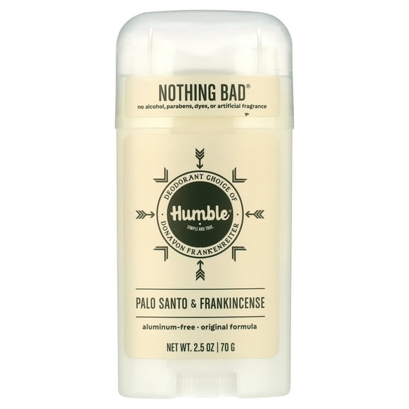 Humble Brands Natural Deodorant, Palo Santo & Frankincense, 2.5oz