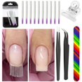 thumbnail image 1 of Kit d'Extension pour Ongles Kit de Protection Professionnel en Fibre de Verre Outil d'Art de l'Ongle, 1 of 7