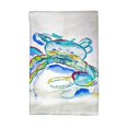 thumbnail image 1 of Betsy Drake KT1014 Serviette de Cuisine Crabe Violoneux Bleu, 1 of 1