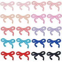10 Color 20Pcs Embroidered Patches Colorful Iron on Patches Small Cute Bowknot Sewing Patch Appliques Repair Patch for DIY Clothes Jeans Hats Backpacks Bag Vests