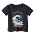thumbnail image 3 of Toddler Girl Short Sleeve Shirt Graphic School Clothes Trendy Girl Summer Outfits Girls Outfits 6-7 Years Summer&nbsp;Clothes, 3 of 3